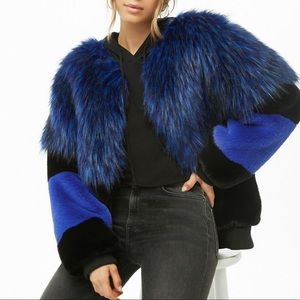 Forever21 Shaci shaggy faux fur jacket